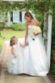 Bride and Flower Girl